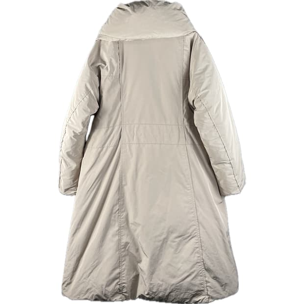 [M] 타임 숄카라 벌룬 구스 다운 롱패딩