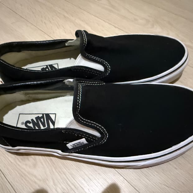 반스 슬립온 코어 데일리 클래식 검흰 245