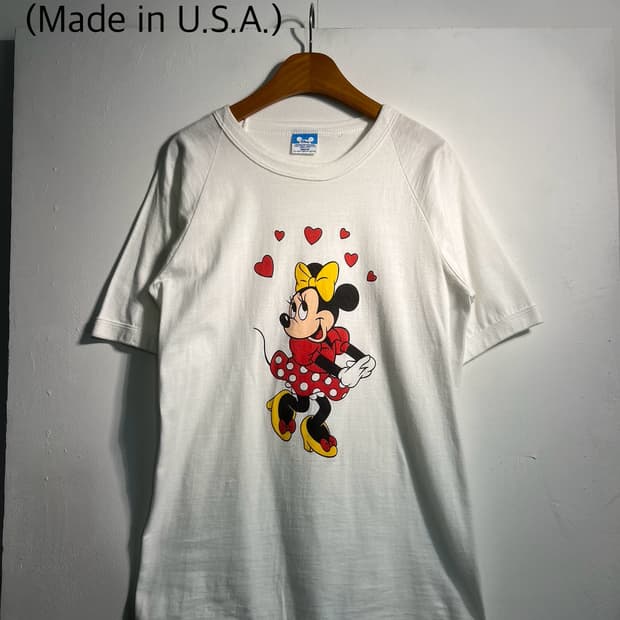 Disney 디즈니 미니마우스 반팔티셔츠 (made in U.S.A.)