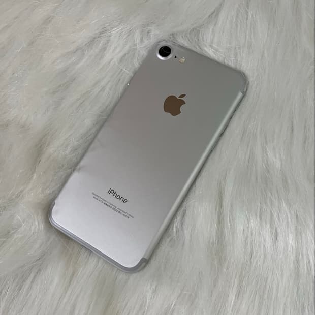 (무음🤍)아이폰7 실버 32GB