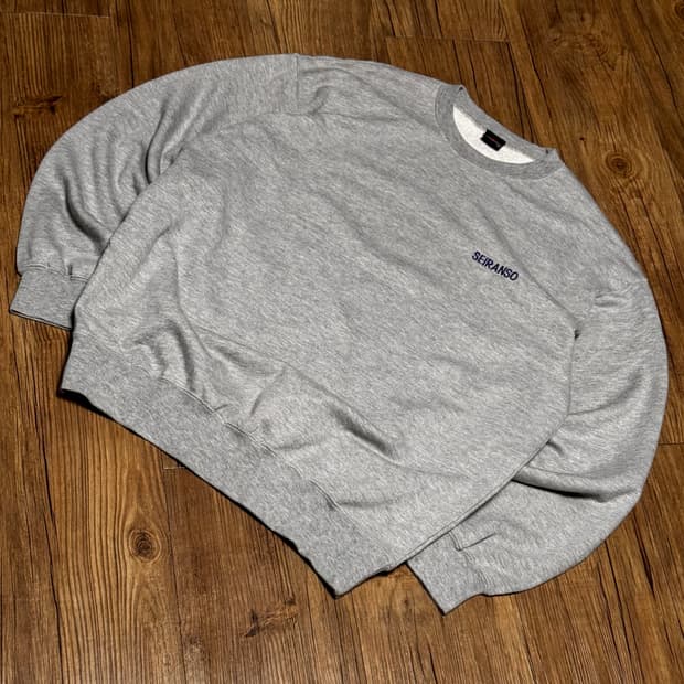 [XL] 캐나디안 크리크 자수 회색 스웻셔츠