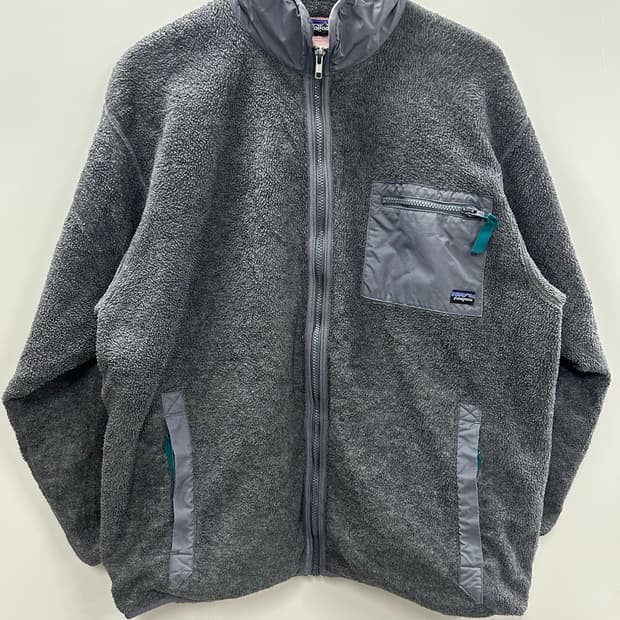 vintage Patagonia fleece zip up