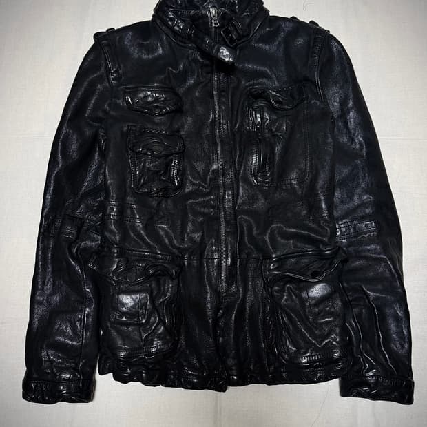 Neil barrett Buffalo Leather jacket