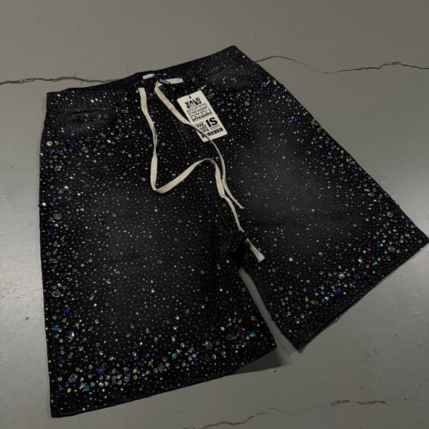 Vale Forever 데님쇼츠 블랙 RAINSTORM V2 JORTS)