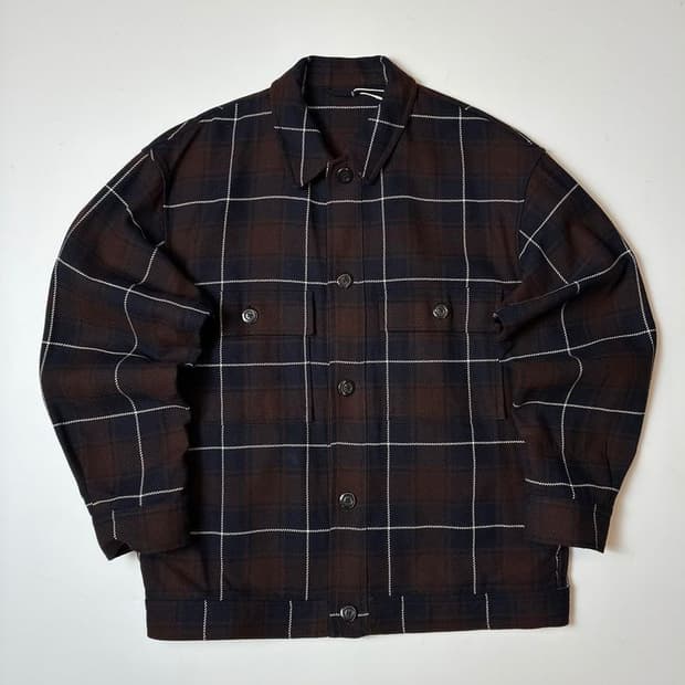 니코앤드 플란넬 코튼 셔츠 자켓 PN9320