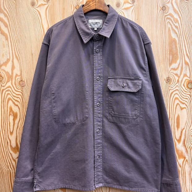 칼하트 WIP 코듀로이 워크 셔츠