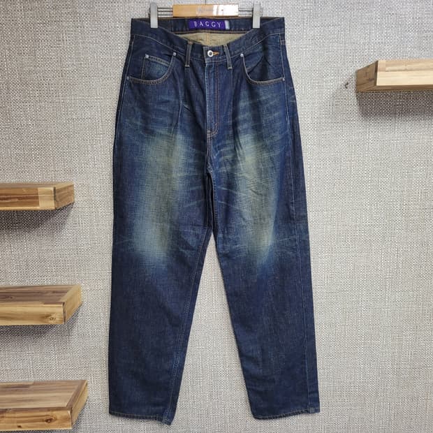 34인치 리바이스 배기 청바지 빈티지 오버핏 올드스쿨 힙합 
