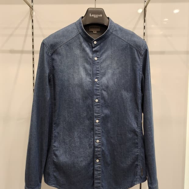 솔리드옴므 데님셔츠 50