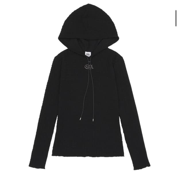 🖤 스컬프터 크링클 후디 블랙 M 🖤