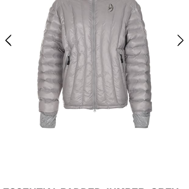 디서먼트 그레이 패딩