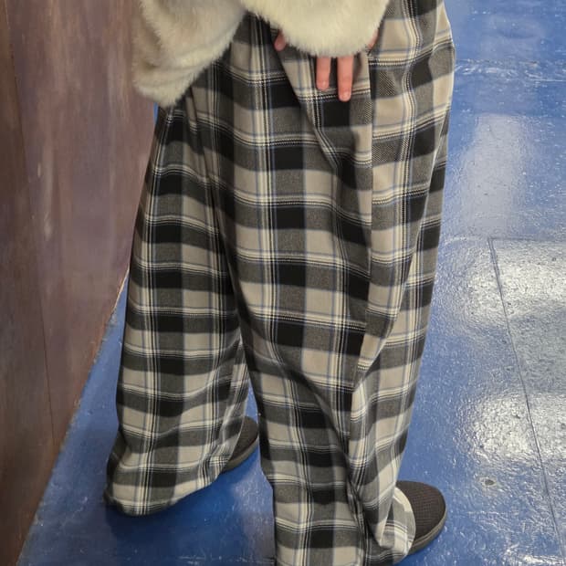 Nautica 노티카 체크 스트릿 팬츠