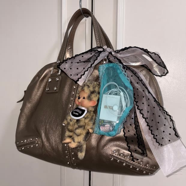 Michael kors glitter bag