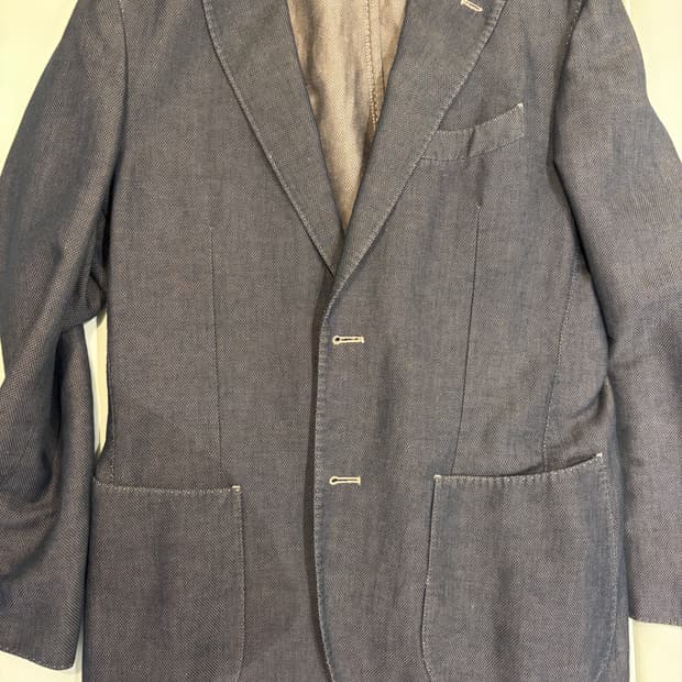 LBM1911 브라운 린넨 자캣