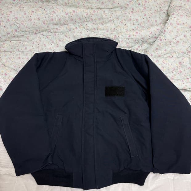 미 해군 콜드 웨더 쉽 보드 파카 자켓, 신품급 컨디션 L(105)