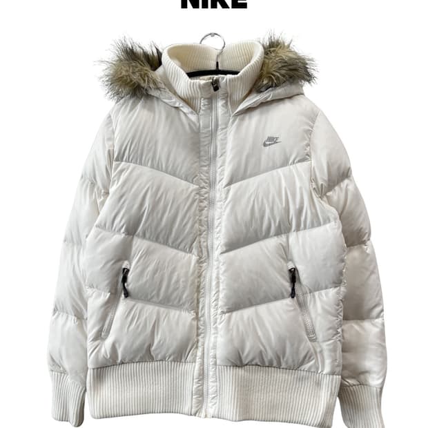 나이키 다운 패딩 점퍼 컬쳐 다운 자켓 화이트 