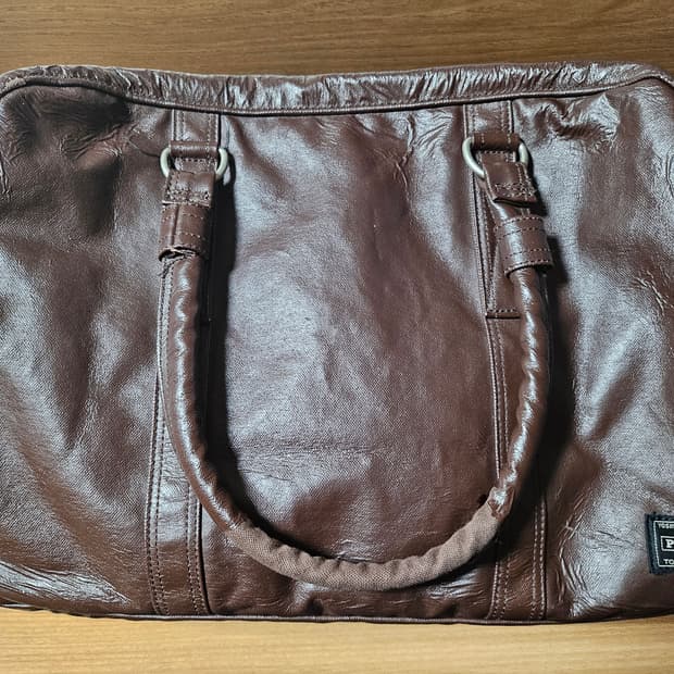 포터 프리 스타일 보스턴백 브라운