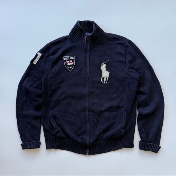 ‼️구해요‼️폴로 잉글랜드 빅포니 치프키프 니트집업 구합니다