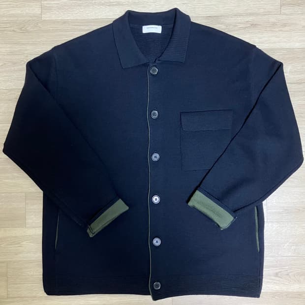 [M] 커스텀멜로우 니트 자켓