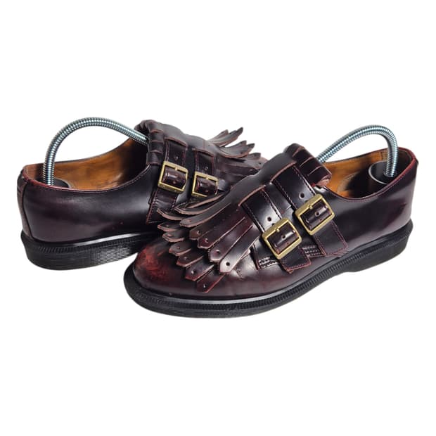 230-235)Dr.Martens 닥터마틴 엘라리아 더블 버클 킬티 로퍼