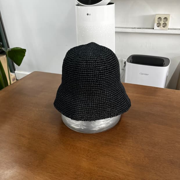 카라코람 라피아 버킷햇 OS