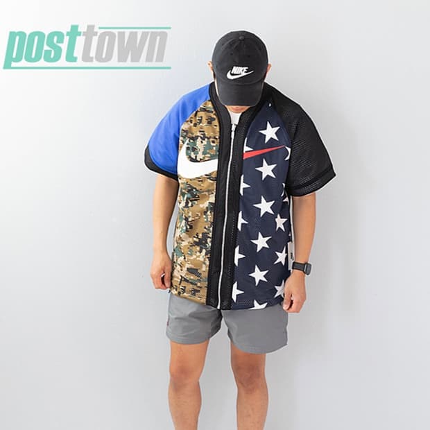 나이키랩 리버서블 베이스볼 저지 자켓 새상품