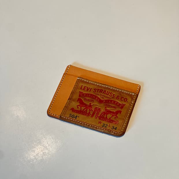 리바이스 백패치 카드지갑 _ 504