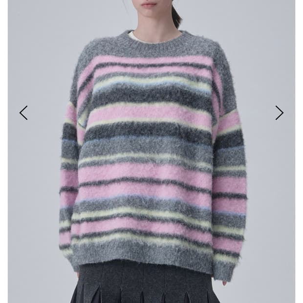 아코크 Horizon Sweater_Pink 니트