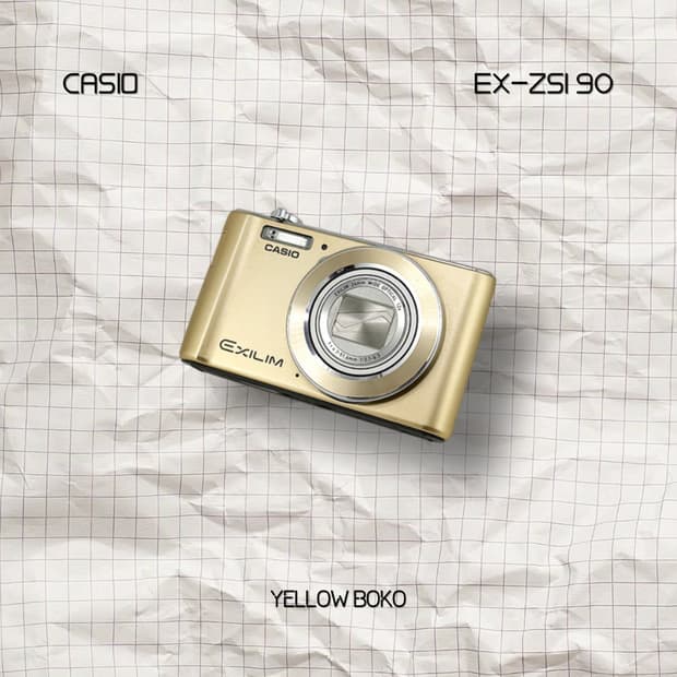 [🎀수채감성] CASIO 카시오 엑슬림 ZS190 레트로 디지털 카메라