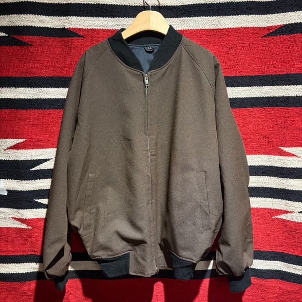 Classic brown blouson / 클래식 브라운 봄버 블루종