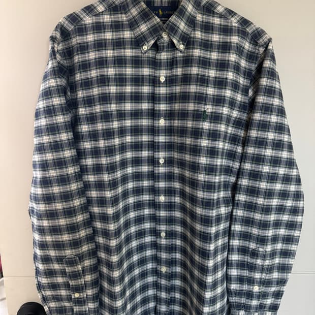 폴로 타탄 체크셔츠