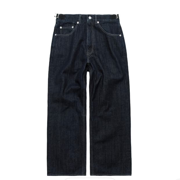 (4)폴리테루 고시마 데님 팬츠  1워시 인디고