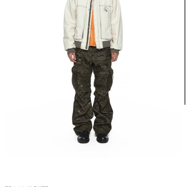 엑슬림 EP.8 04 JACKET COLOR : IVORY 새상품 M