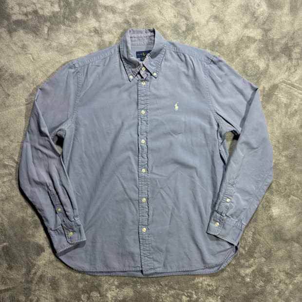 폴로 랄프로렌 릴렉스핏 블루 셔츠