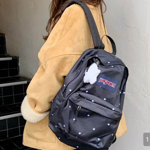 잔스포츠 도트 폴카 백팩