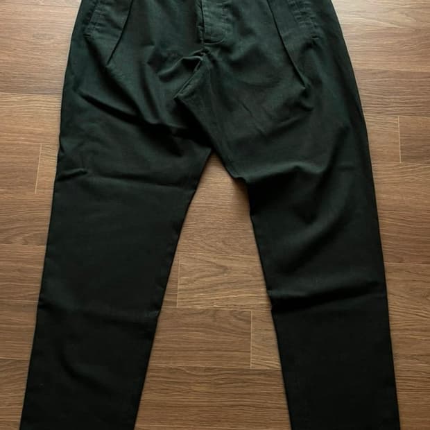 다니엘 안데르센 린넨 투턱 배기팬츠 32