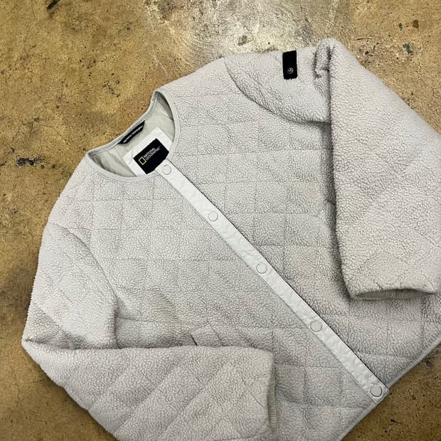 [정품/S] 내셔널지오그래픽 뽀글이 퀼팅 자켓 b10