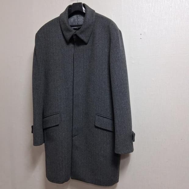 제일모직 mvio 남성 누빔안감 순모모직코트 남성100 새거같은상태
