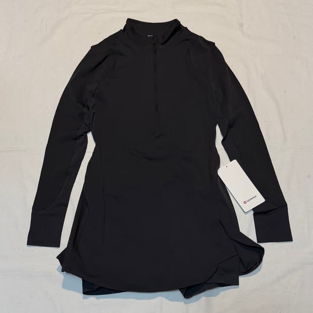 룰루레몬 Nulux 롱슬리브 테니스 드레스