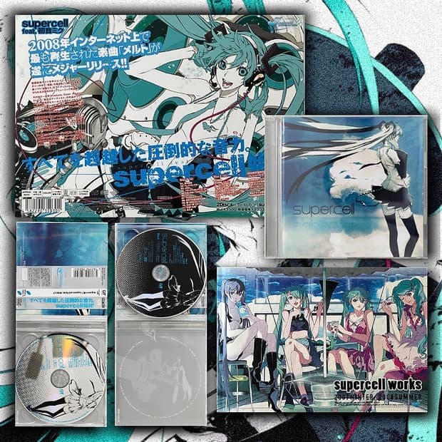 supercell feat.하츠네미쿠 정규 1집 CD+DVD 초회한정판