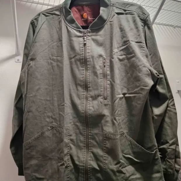 칼하트 C84108 올리브 봄버 자켓 Man S