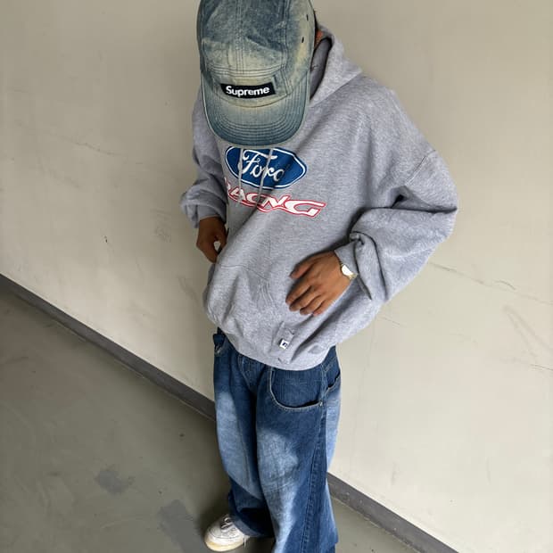 RUSSELL 90‘s 빈티지 후드티