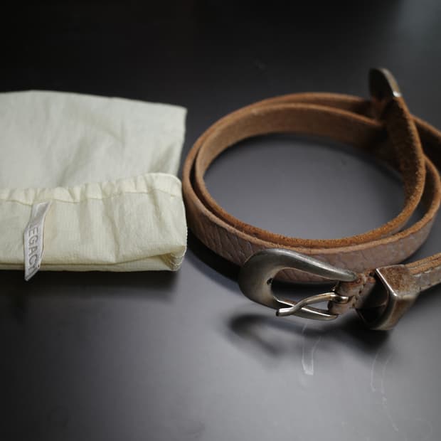 Our legacy western leather belt 80