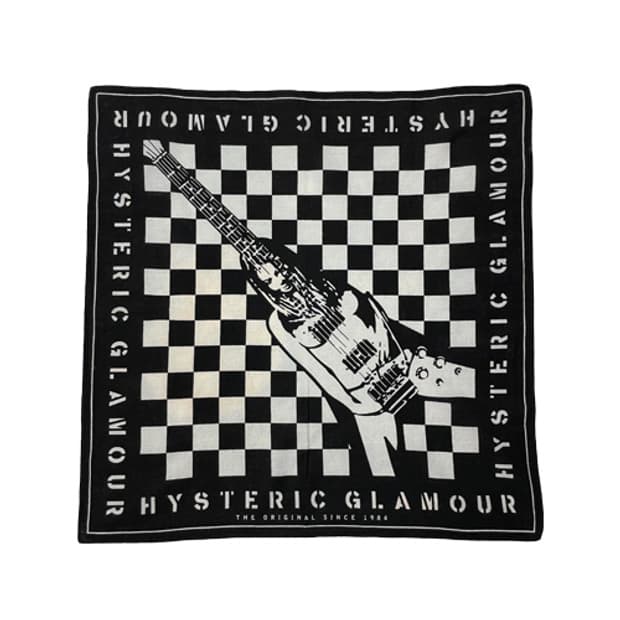 히스테릭글래머 반다나 블랙