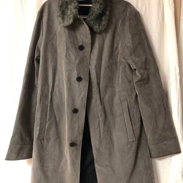 일본빈티지 퍼 코트
