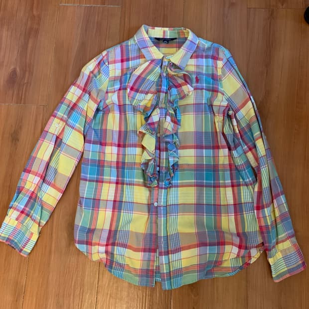 Polo 폴로랄프로렌 프릴 셔츠