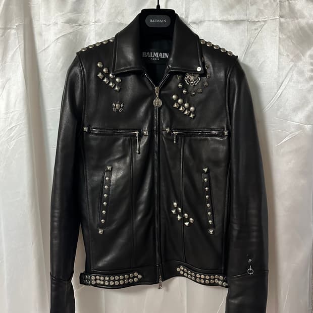 Balmain SS11 Leather Jacket