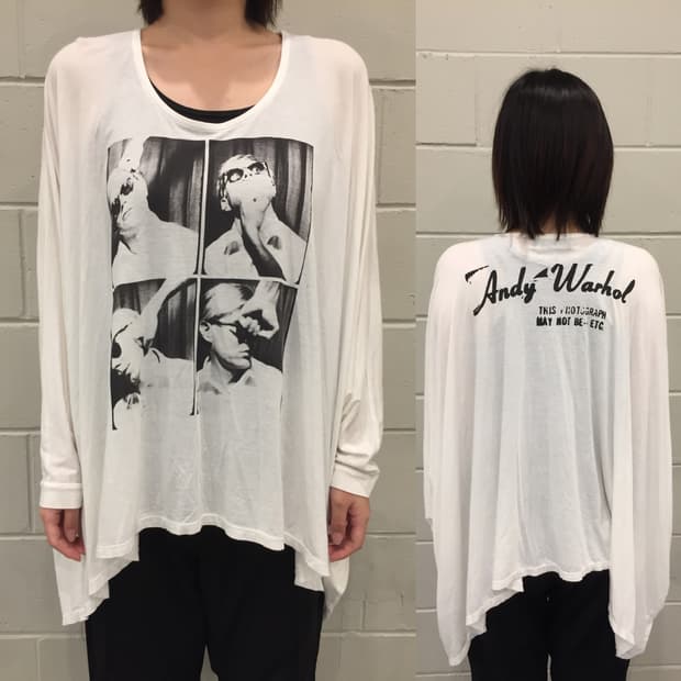 Hysteric Glamour × Andy Warhol 롱슬리브
