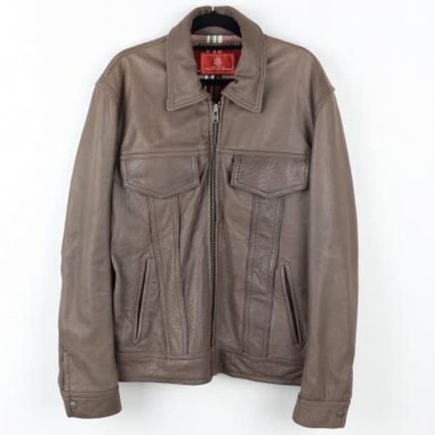 90s Avirex Officers Uniform 가죽자켓