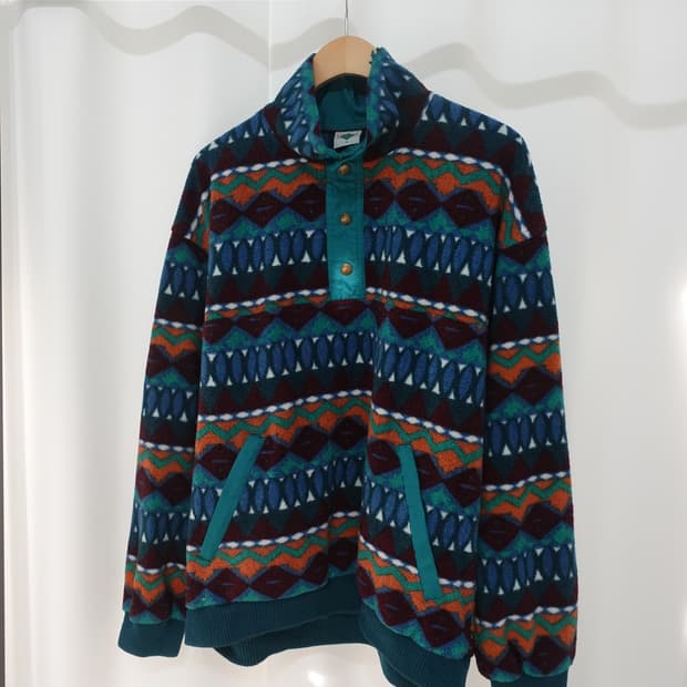 EQUIPE fleece pullover