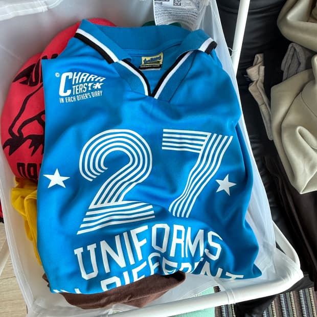 테켓 팀 티 반팔 져지